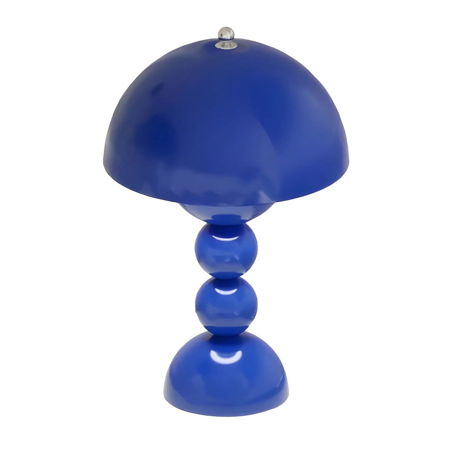 Modern Geometric Table Lamp - Stylish Scandinavian Design with Colorful Base