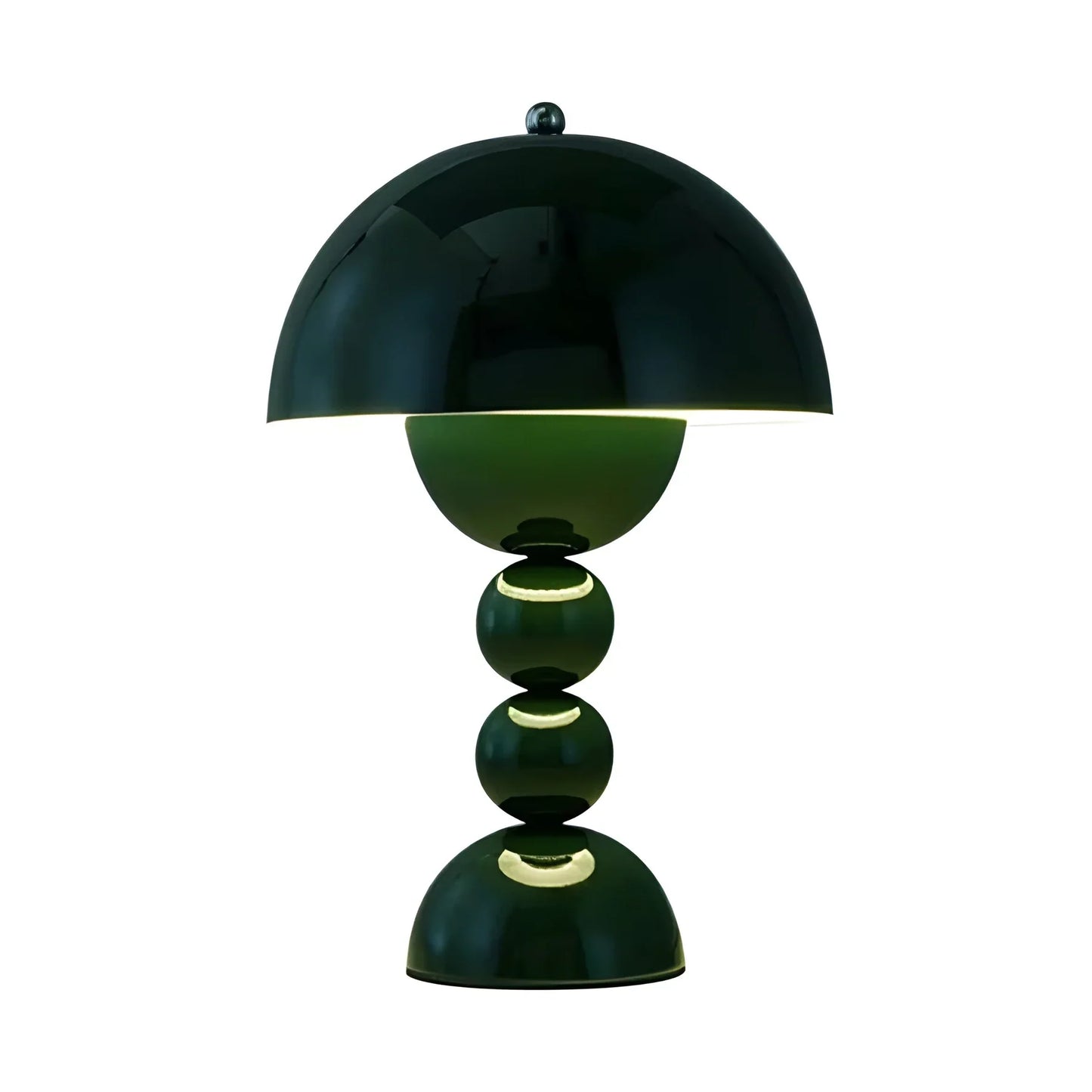 Modern Geometric Table Lamp - Stylish Scandinavian Design with Colorful Base