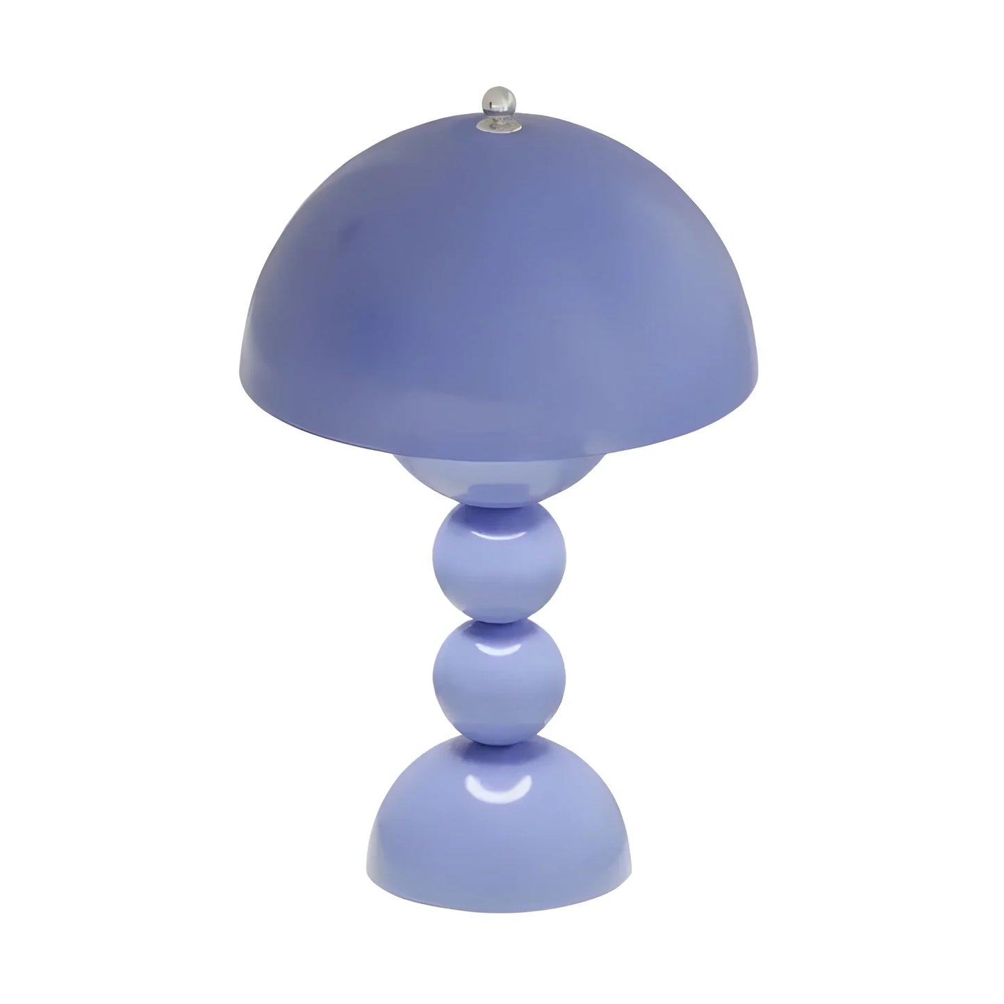 Modern Geometric Table Lamp - Stylish Scandinavian Design with Colorful Base