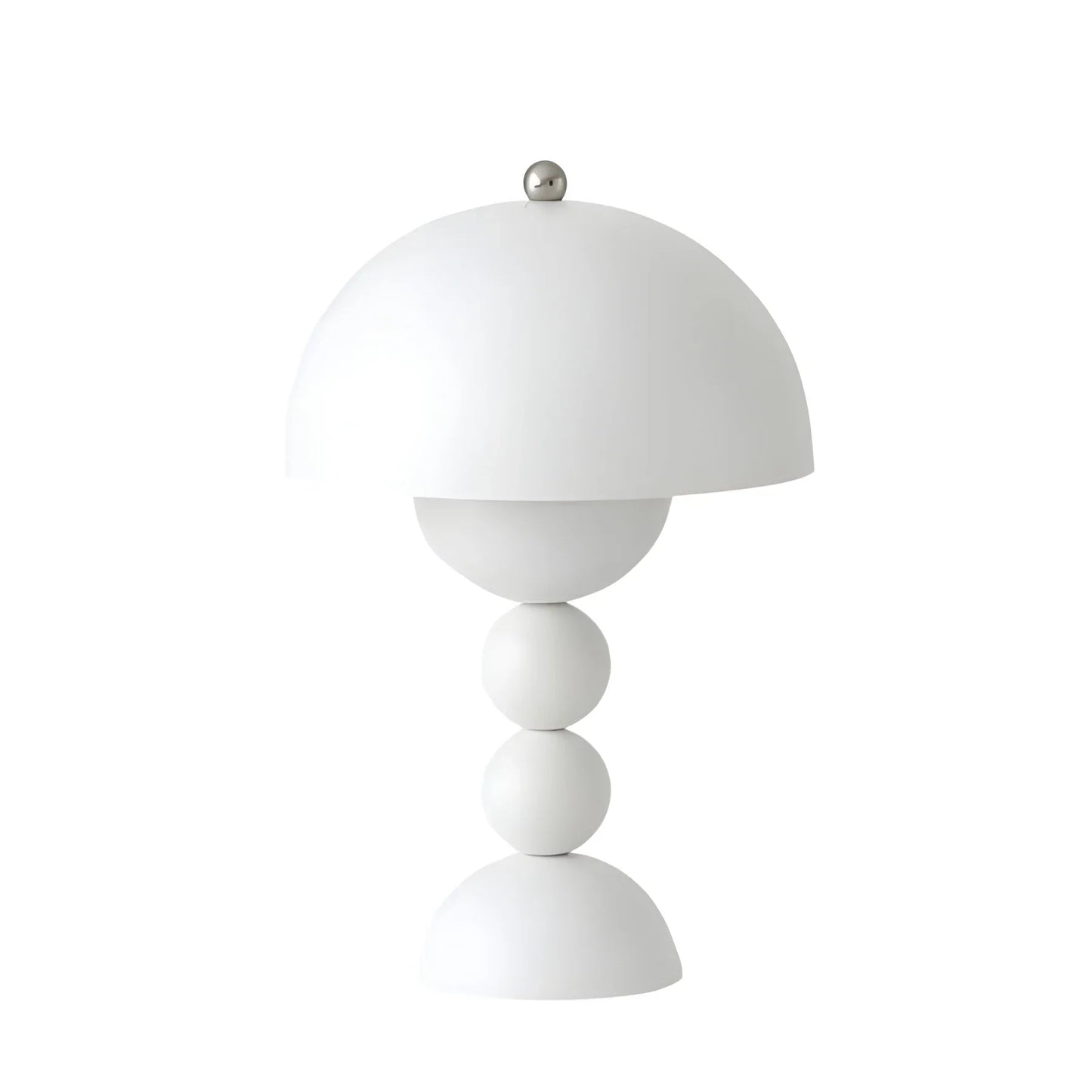 Modern Geometric Table Lamp - Stylish Scandinavian Design with Colorful Base