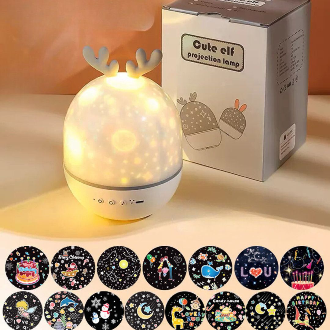 Enchanted Starry Night Lamp For Kids