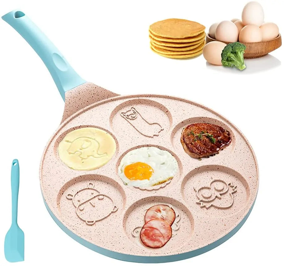 Kids Breakfast Frying Pan – Fun Egg and Pancake Mold Skillet