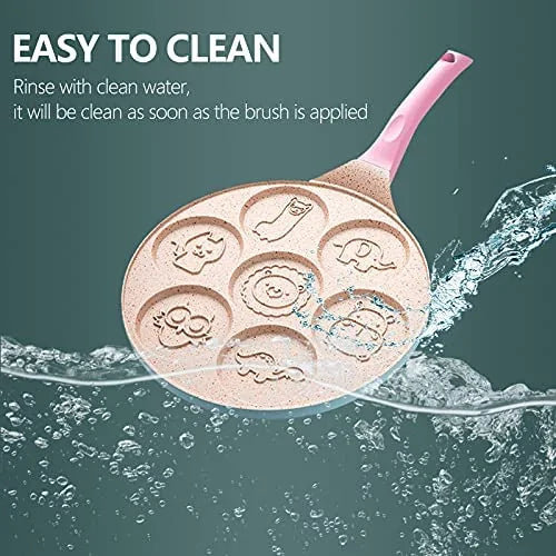 Kids Breakfast Frying Pan – Fun Egg and Pancake Mold Skillet