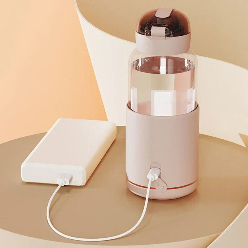 Portable Bottle Warmer with Display – On-the-Go Solution
