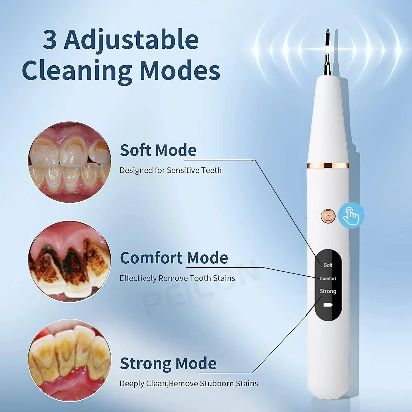 Electric Sonic Plaque Remover | SmileCare Pro