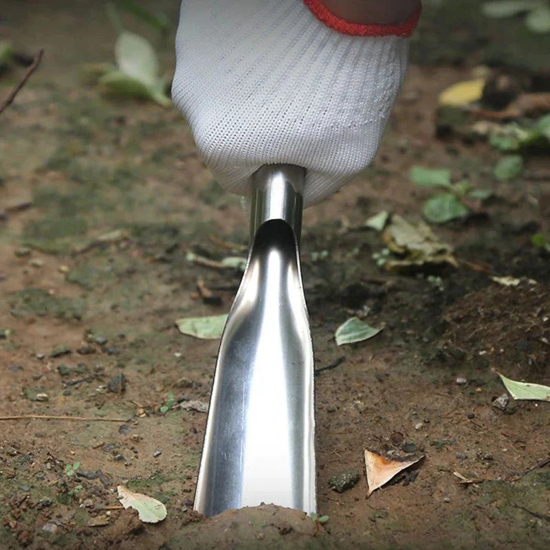 Stainless Steel Weeding and Digging Tools Set – Durable Garden Tools with Wooden Handles