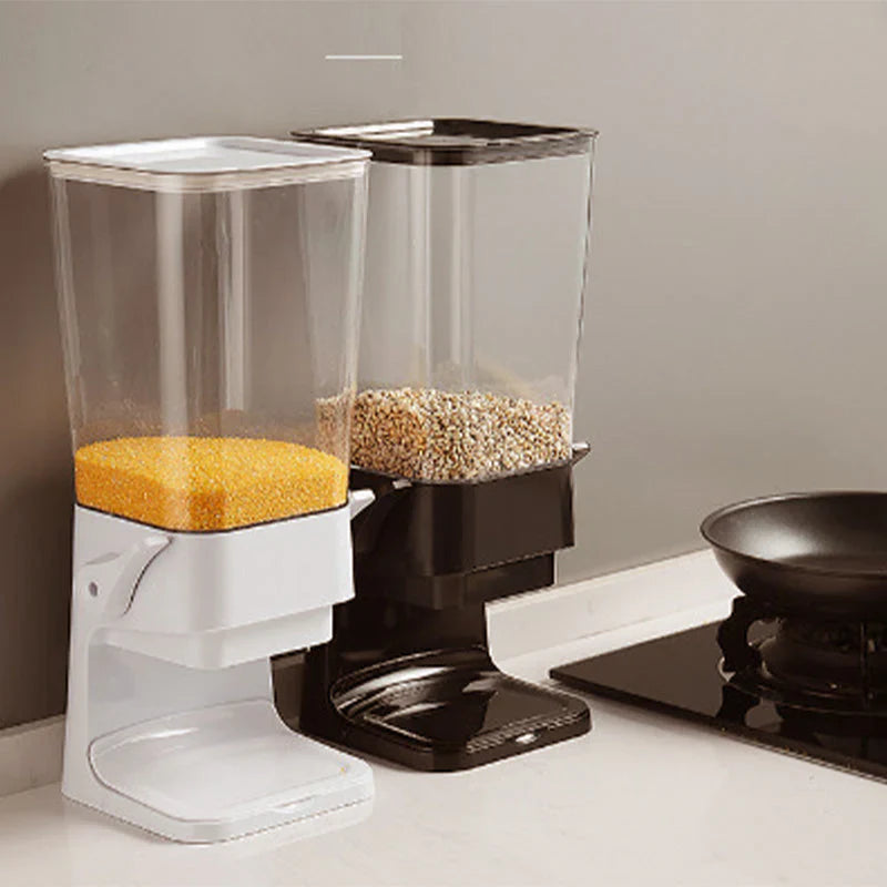 Vertical Food Dispenser – Airtight Cereal and Snack Storage