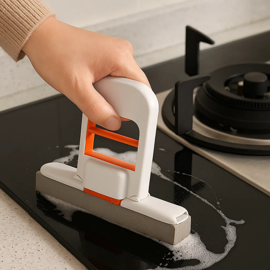 Hands-Free Mini Sponge Mop – Ultra-Absorbent All-Purpose Cleaning Mop for Kitchen, Bathroom & Car