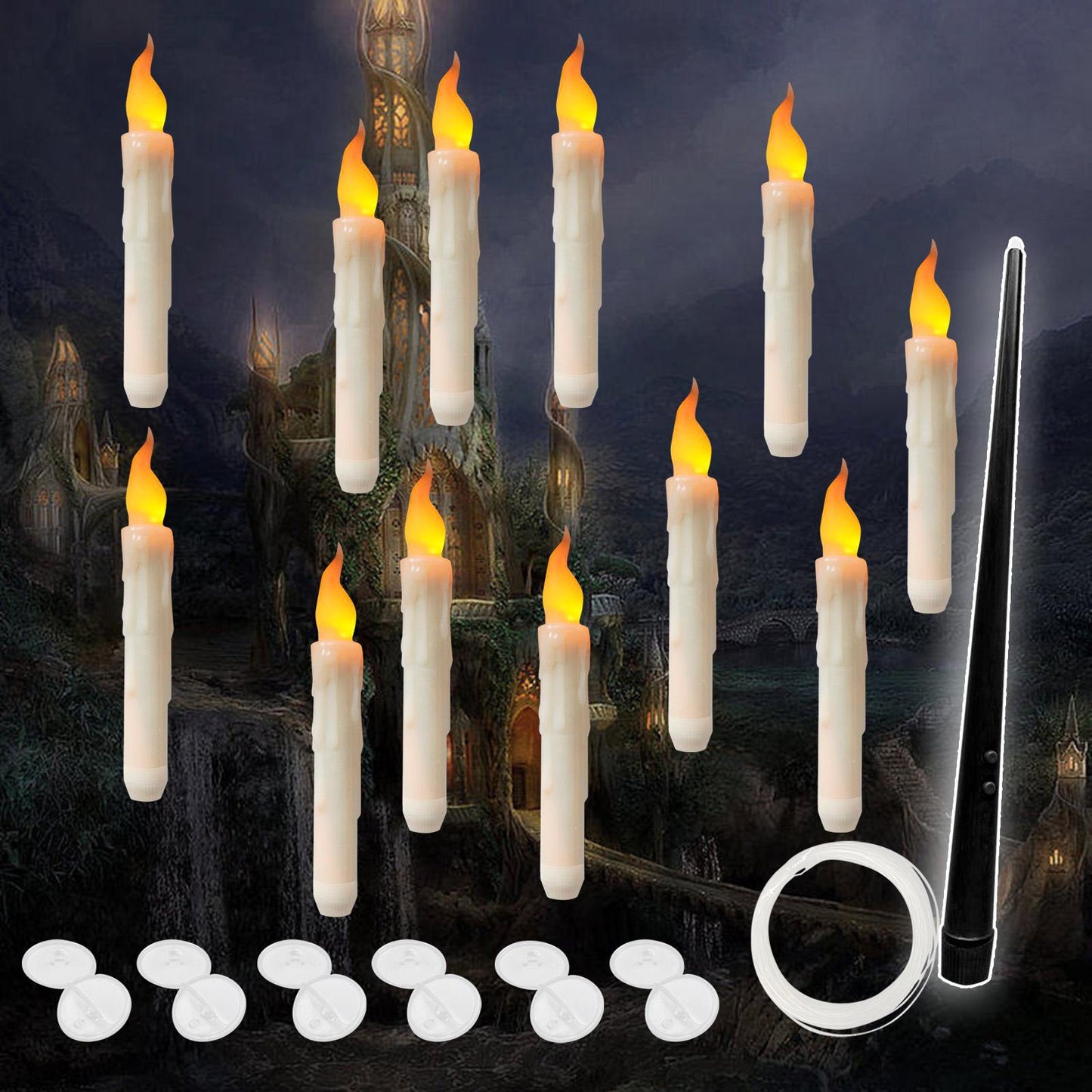 Enchanted Flame Candle Lights