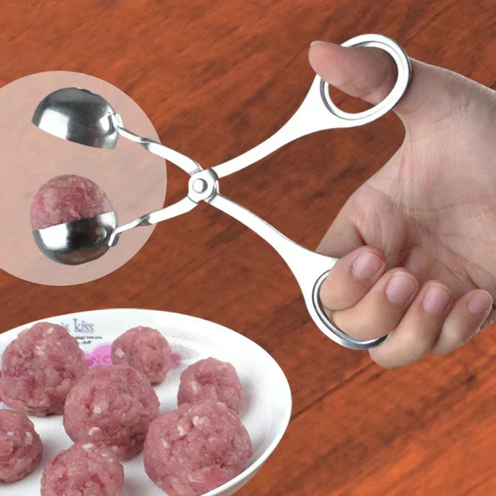 Stainless Steel Meatball Tongs – Perfect Meatball Shaper