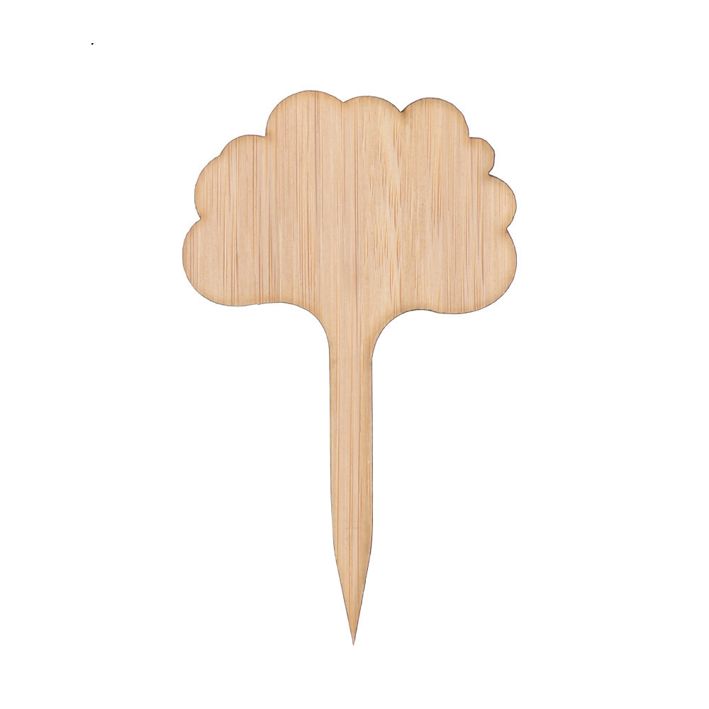 Reusable Wooden Plant Markers – Writable Labels for Garden & Balcony Herbs