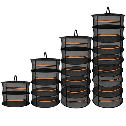 Collapsible Drying Rack for Fruits, Vegetables, and Herbs – Multi-Tier Mesh Organizer for Fast Drying