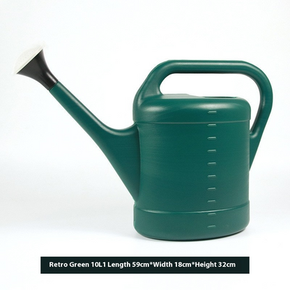 Large Capacity Watering Can with Long Spout - Plastic Garden Watering Tool