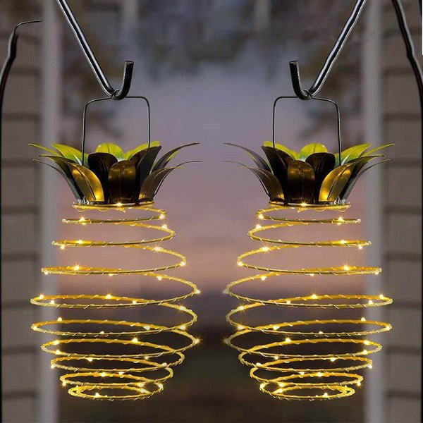 Solar Pineapple Garden Light | LED Outdoor Lantern