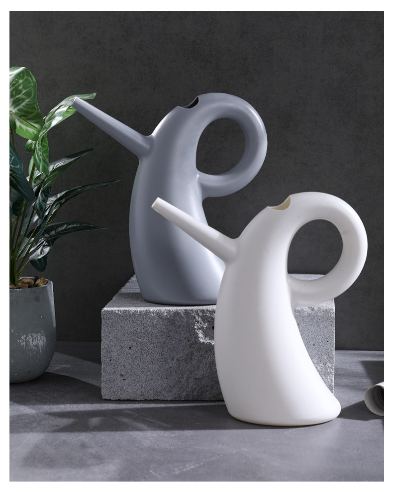 Watering Basin with Long Spout - Elegant Design for Accurate Plant Watering