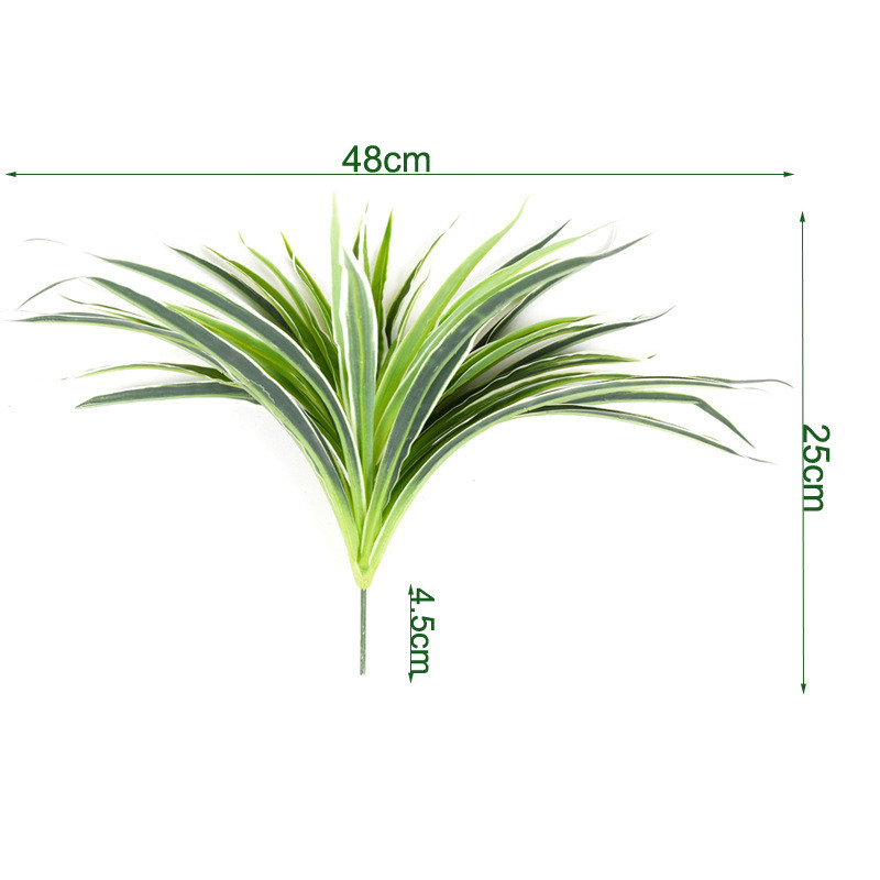 Lifelike Artificial Grass Plant in Pot – Decorative Greenery for Home and Office Décor
