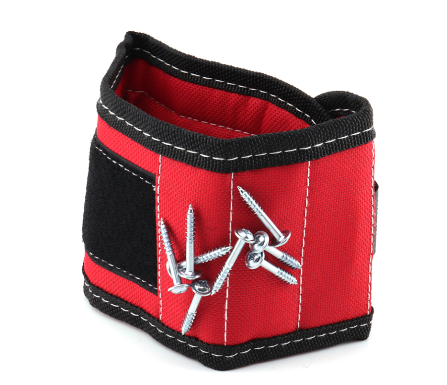 Magnetic Wrist Tool Holder - Convenient Storage for Screws, Nails, and Small Tools