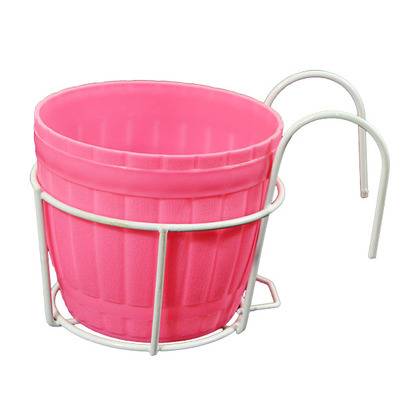 Durable Planter Stand – Metal Frame Holder for Balconies and Patios