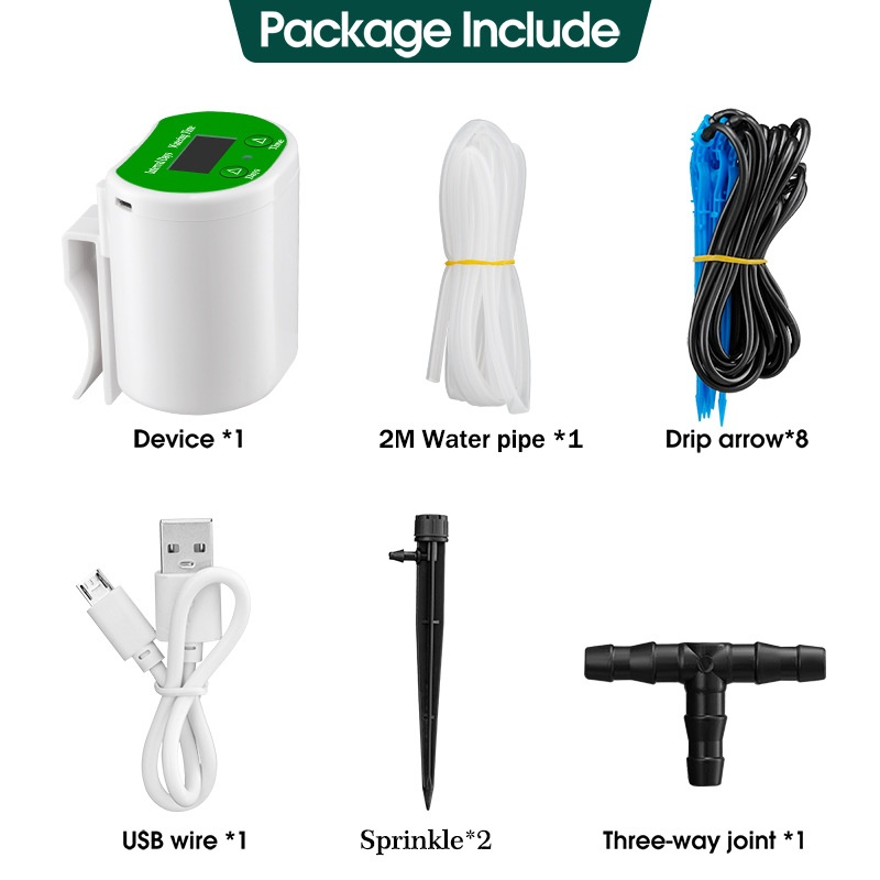 USB-Operated Automatic Irrigation System – Efficient Drip Watering Solution for Plants