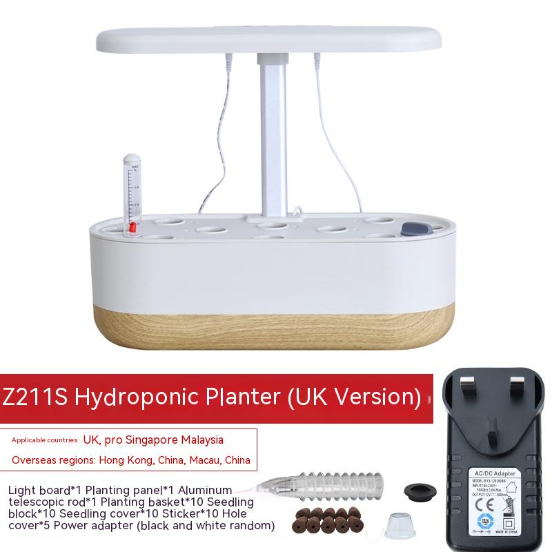 Smart Hydroponic System for Indoor Gardening - Soil-Free Plant Growth at Home