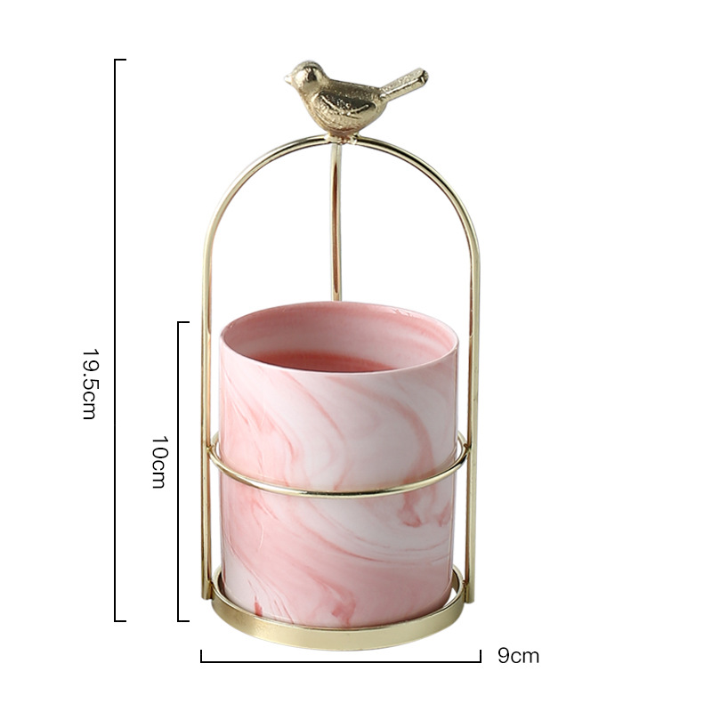 Decorative Bird-Themed Flower Pots for Elegant Home and Garden Display