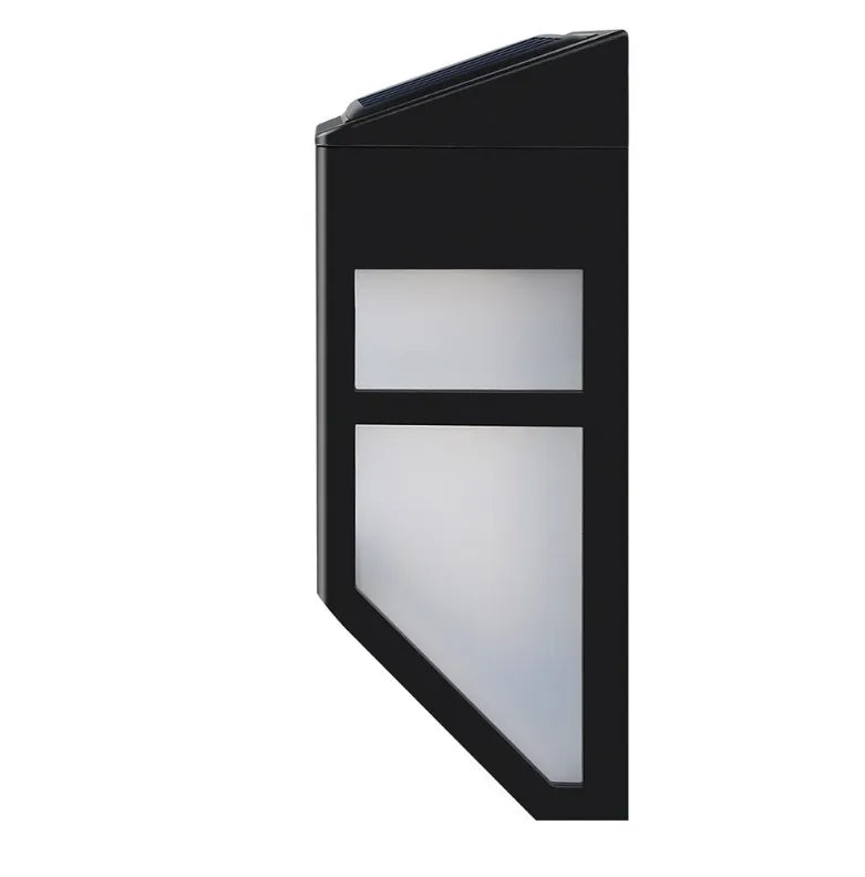 Modern LED Solar Wall Light - Stylish Outdoor Lighting for Garden and Terrace