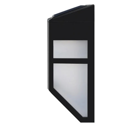 Modern LED Solar Wall Light - Stylish Outdoor Lighting for Garden and Terrace