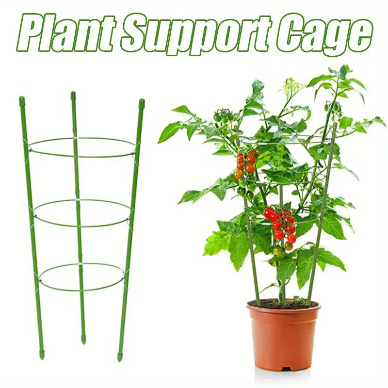 Plant Climbing Support Frame - Sturdy Ring Frame for Vining and Climbing Plants