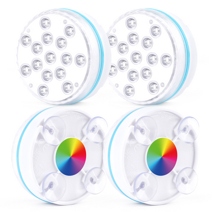 Remote-Controlled Underwater LED Light – RGB Multicolor Pool and Pond Lighting for Bathrooms