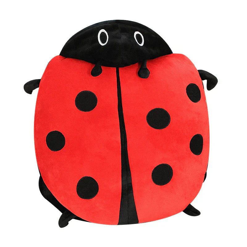 Adorable Ladybug Plush Cushion