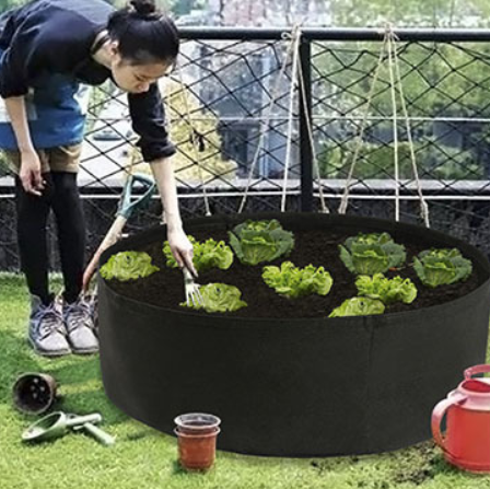 Circular Plant Growth Bag - Durable Garden Container for Healthy Plant Development