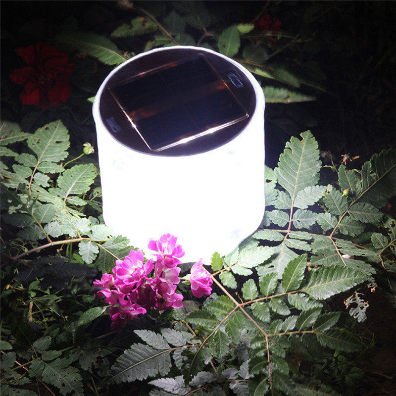 Solar-Powered Portable Garden Lamp – Foldable LED Outdoor Lighting for Yard and Patio