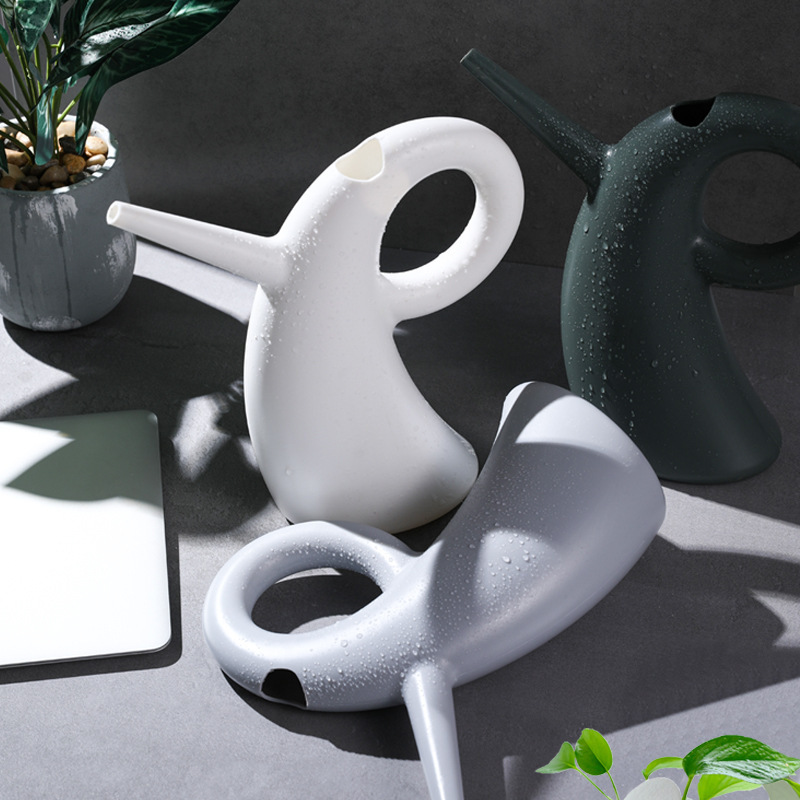 Watering Basin with Long Spout - Elegant Design for Accurate Plant Watering