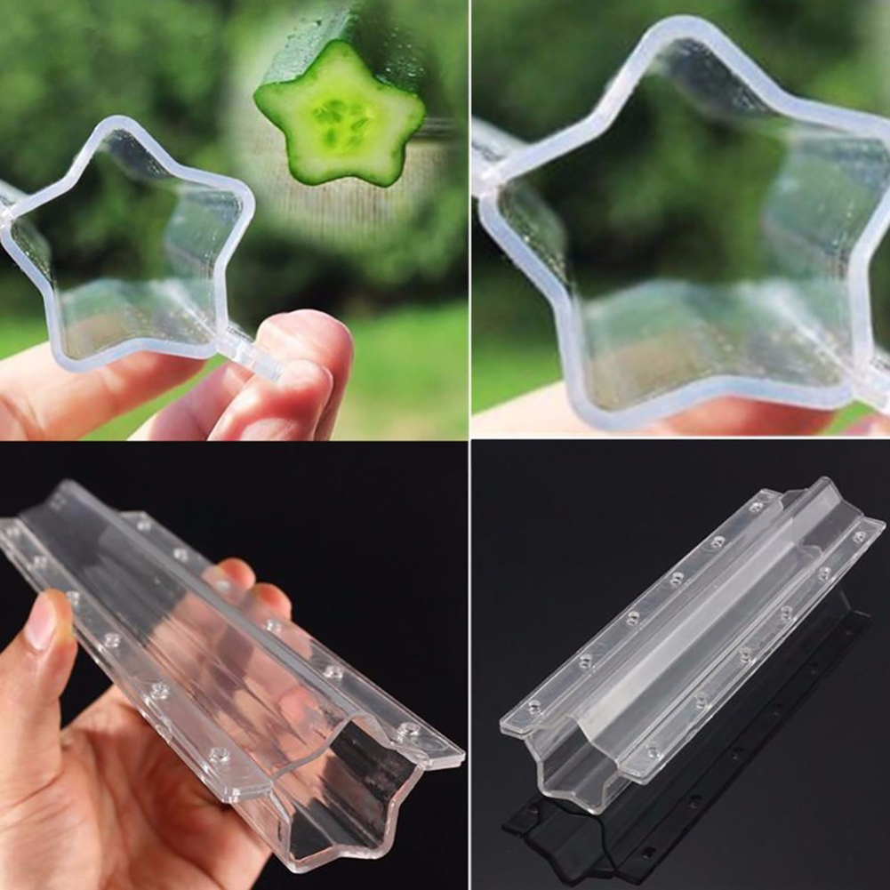 Creative Star-Shaped Mould for Fruits and Vegetables – Fun Shaping Tool for Cucumbers and More