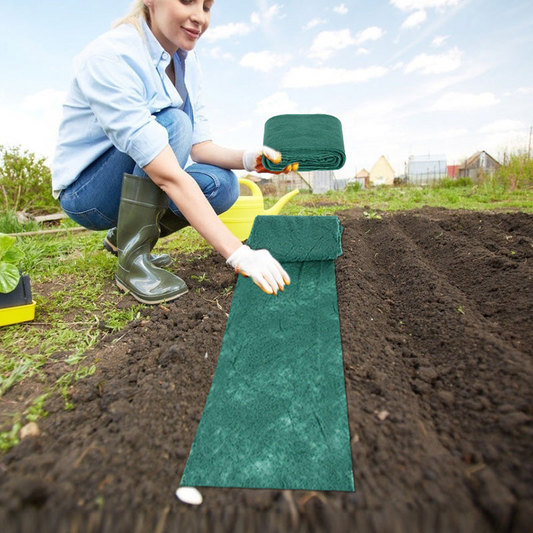 Eco-Friendly Lawn Seed Mat for Effortless Garden Grass Growth