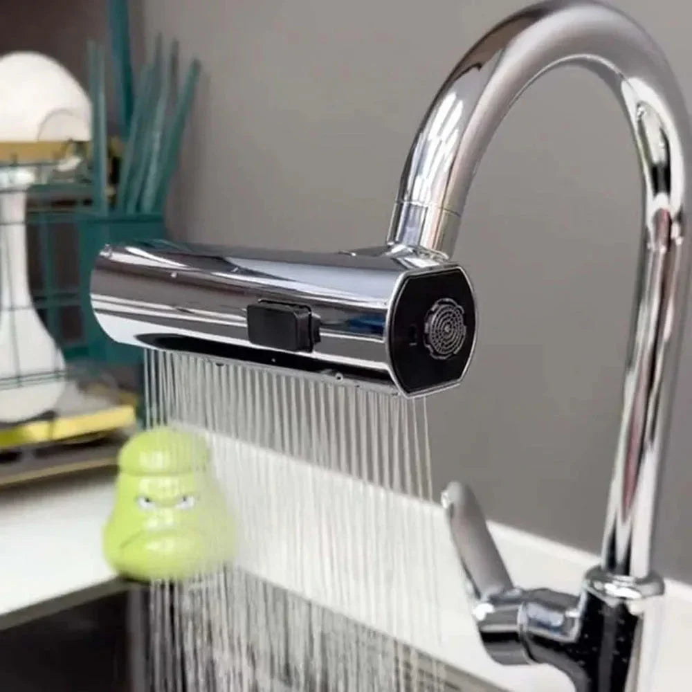 360° Rotating Faucet Sprayer Attachment for Easy Cleaning
