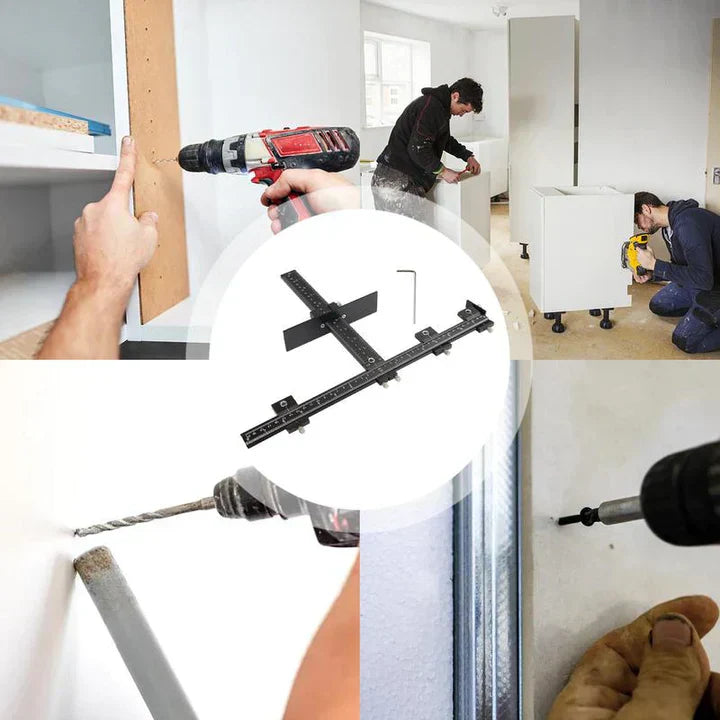 Precision Drilling Template for Accurate Installation and Measurements