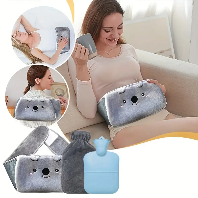 Cozy Hot Water Bottle Belt