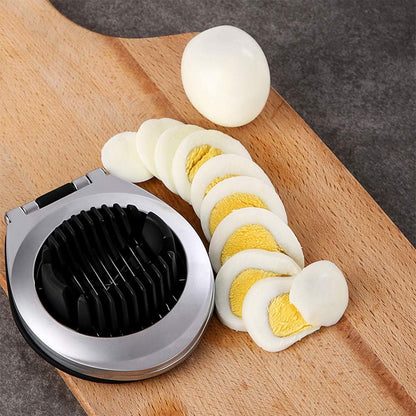 Premium 3-in-1 Stainless Steel Egg Slicer