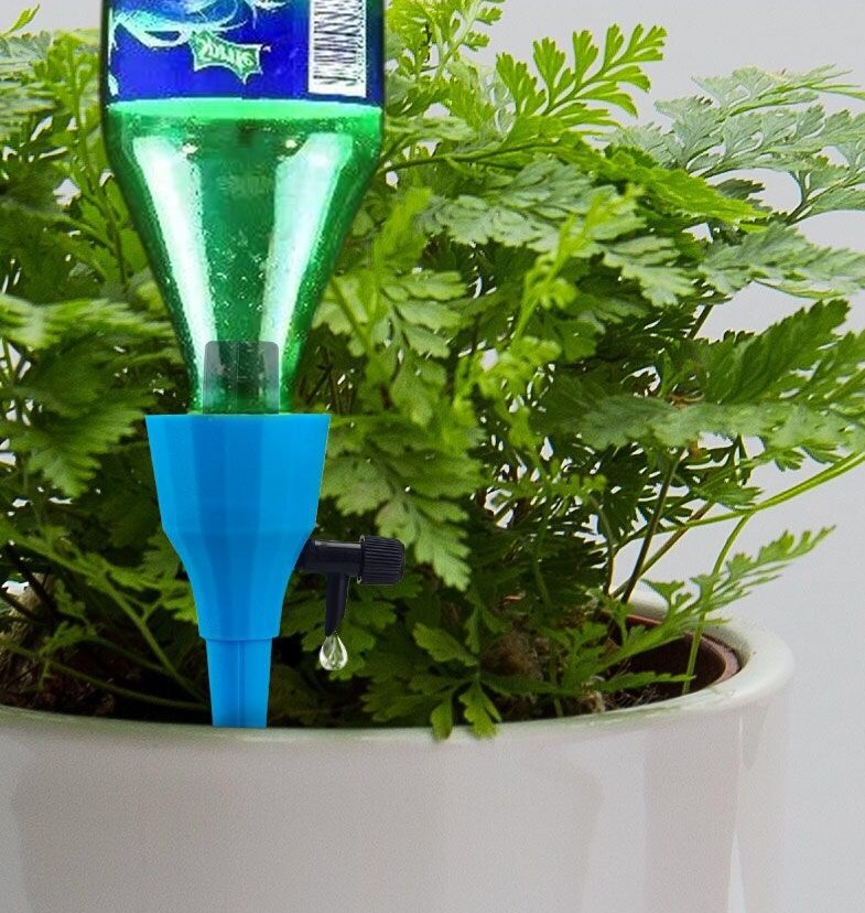 Automatic Plant Watering Spike - Drip Irrigation System for Bottles and Garden Plants