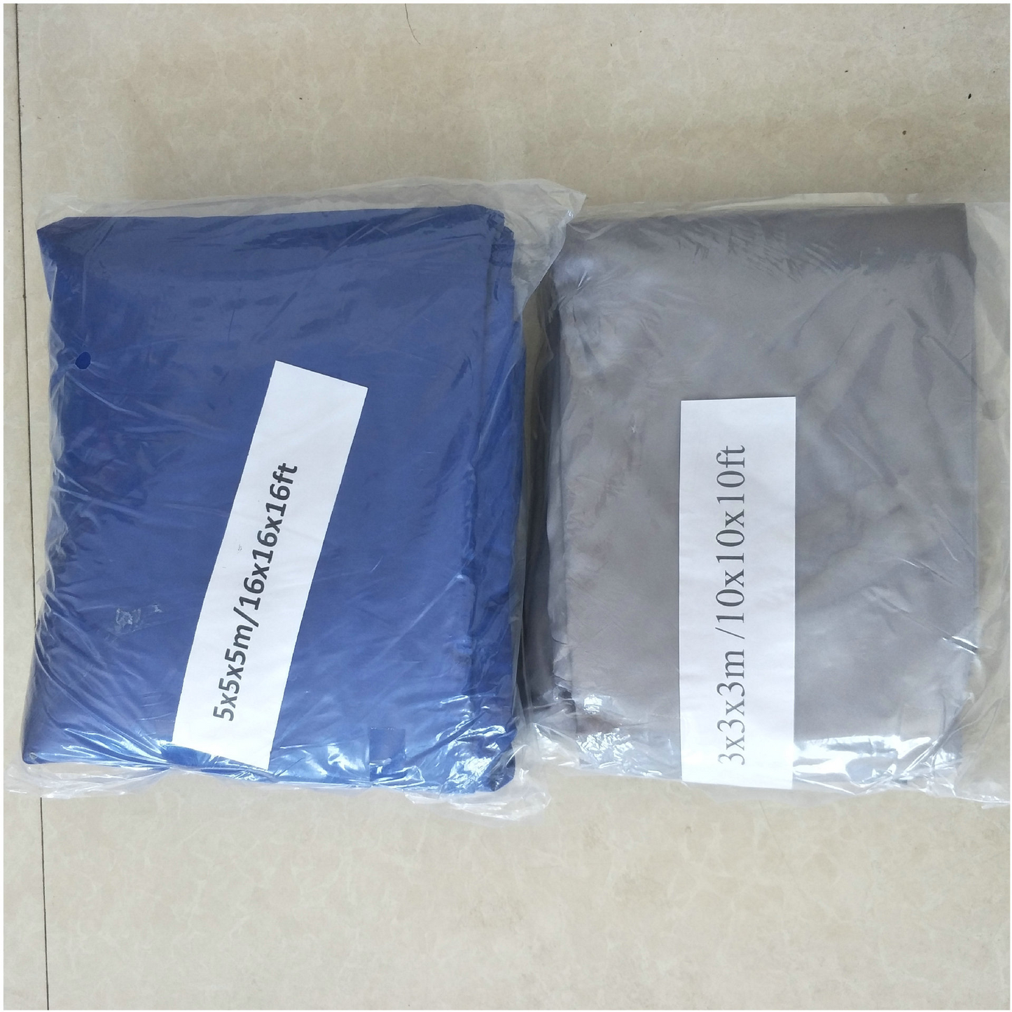 UV-Resistant Rectangular Sun Shade Sail - Outdoor Shade with Durable Rope for Protection