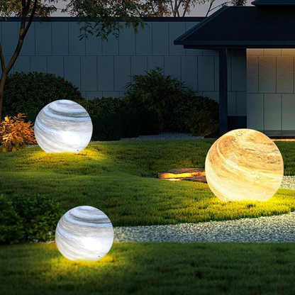 Solar LED Garden Globe Light – Weatherproof Outdoor Lighting for Lawn & Patio