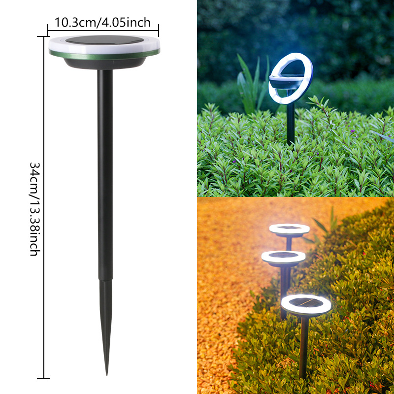Color-Changing Solar LED Garden Spots – Outdoor Ground Lights for Pathways and Landscapes