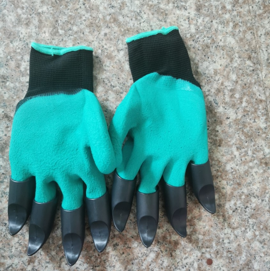 Gardening Gloves with Built-In Claws – Durable Digging and Planting Gloves for Outdoor Tasks