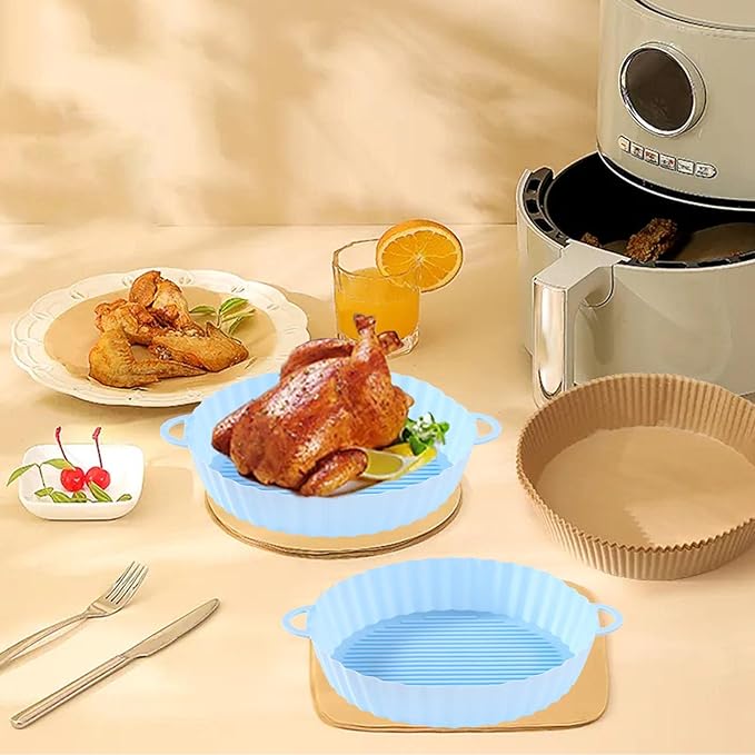 Silicone Air Fryer Insert – Non-Stick, Reusable and Easy to Clean