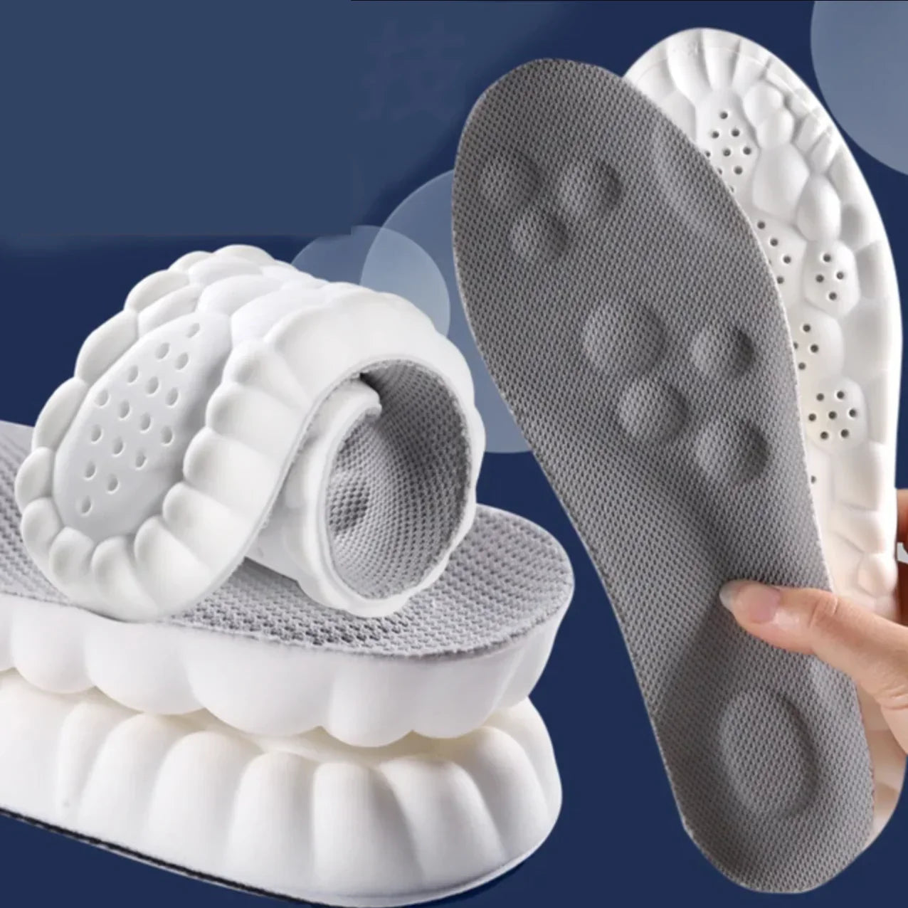 Premium Cushioned Support Insoles