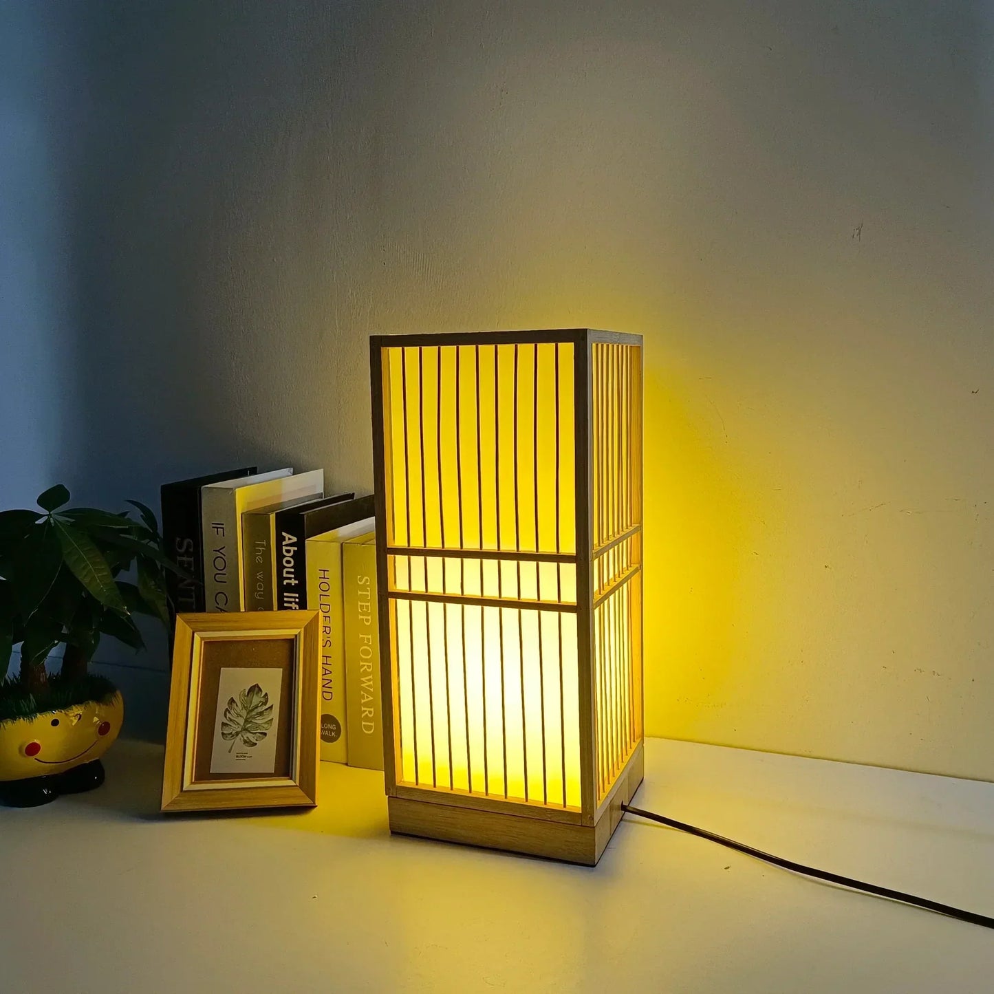 Zen Glow Japanese Table Lamp