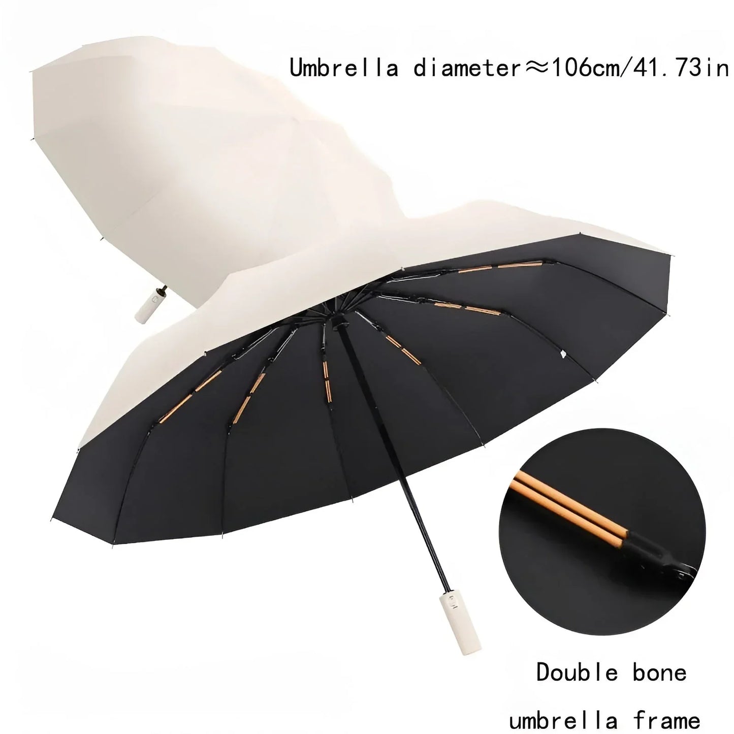 Eco-Friendly Windproof Umbrella With UV Protection