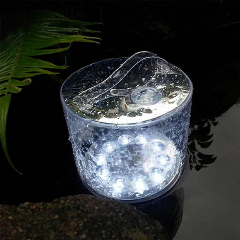Solar-Powered Portable Garden Lamp – Foldable LED Outdoor Lighting for Yard and Patio