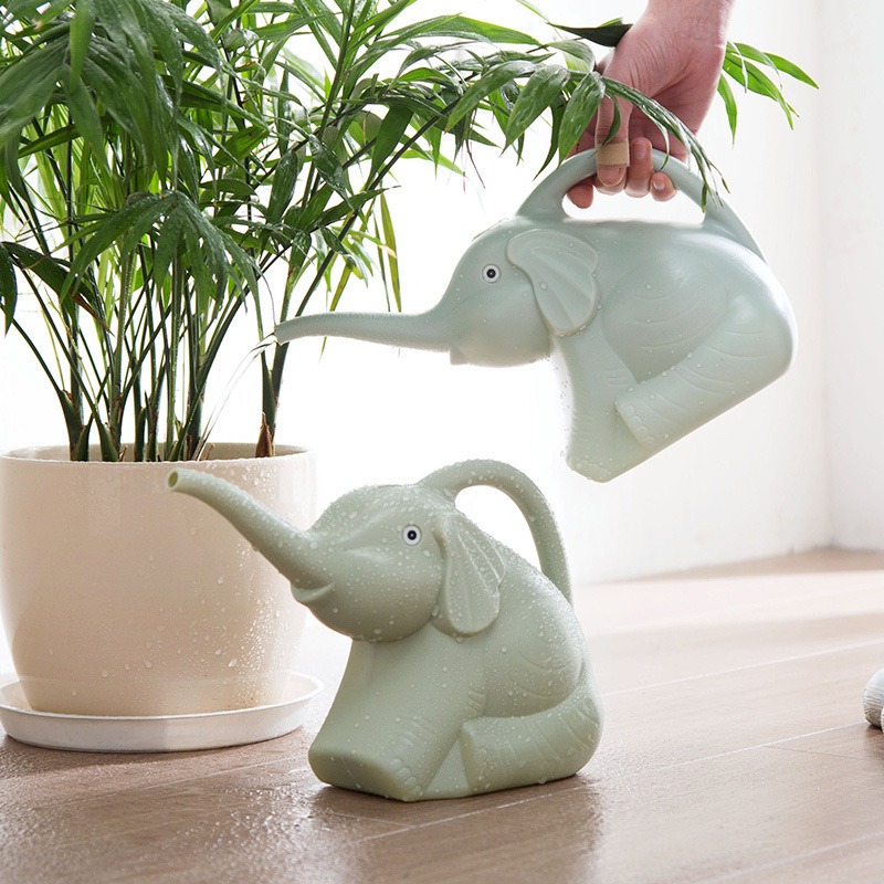 Colorful Elephant-Shaped Garden Watering Can – Fun and Functional for Kids and Adults